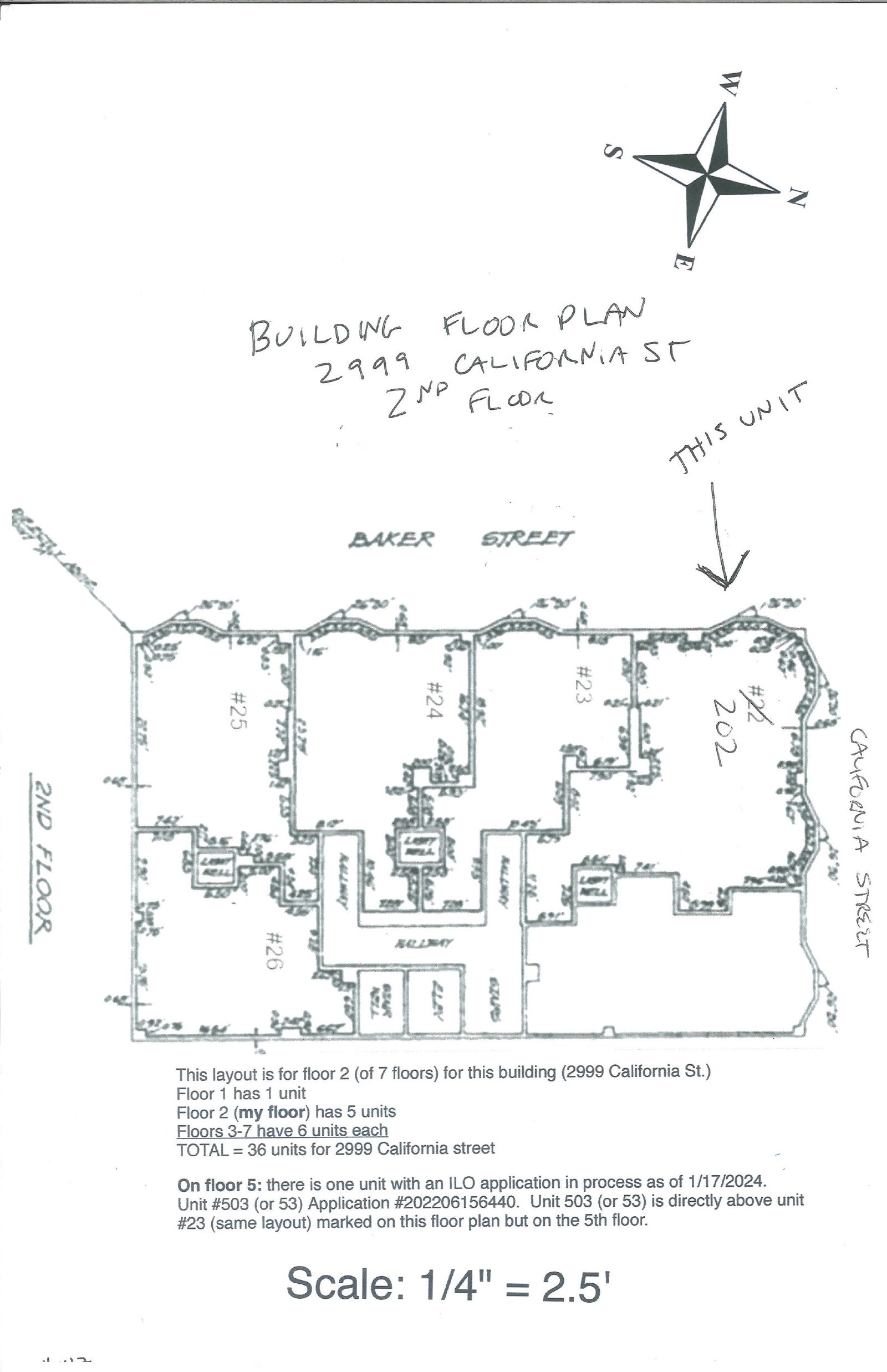 Floor Plan But On The 5Th Floor