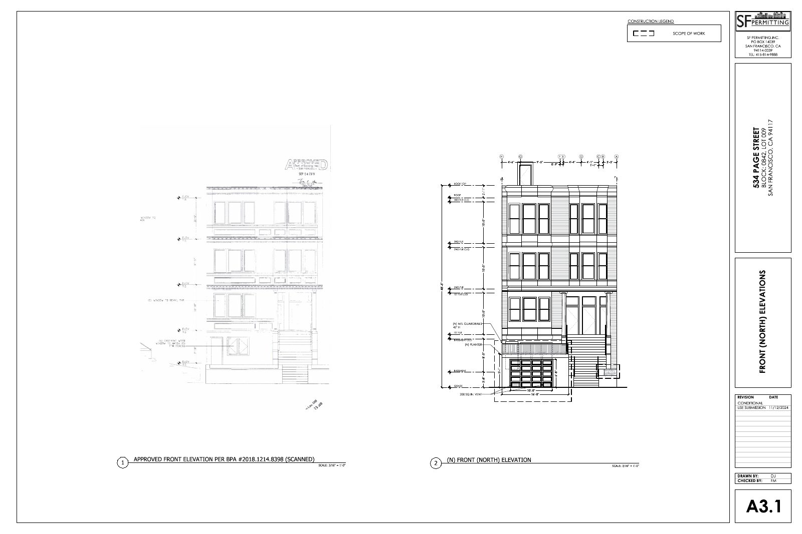 A3.1 Elevations
