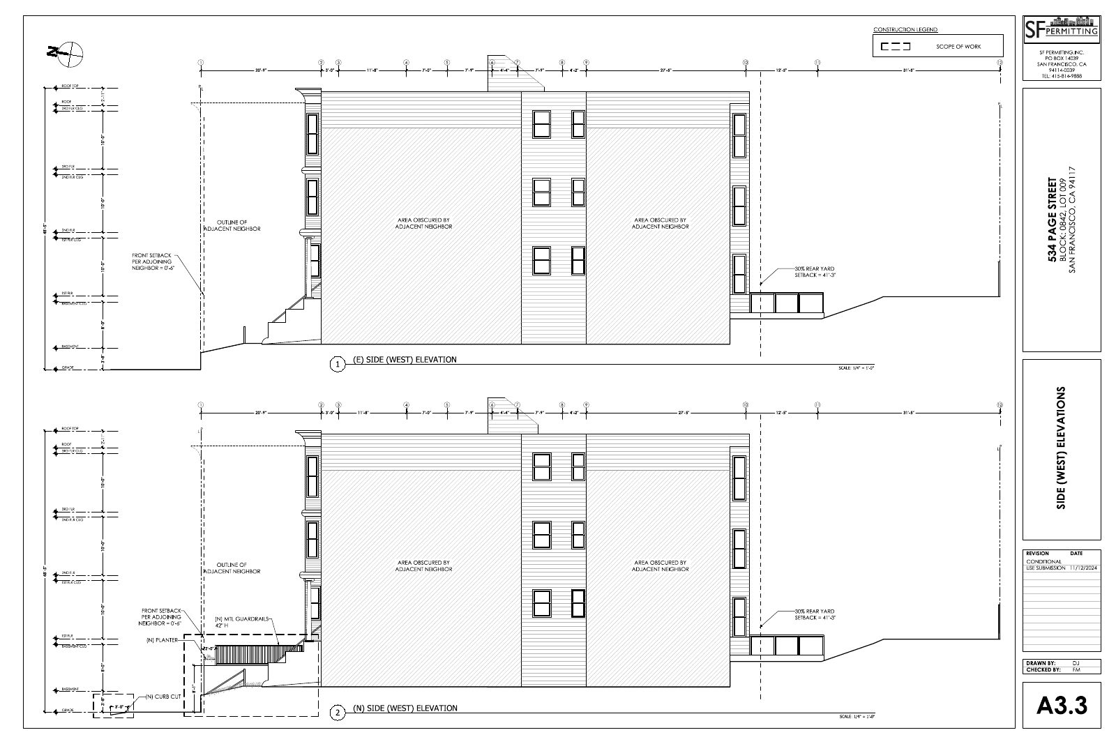 A3.3 Elevation