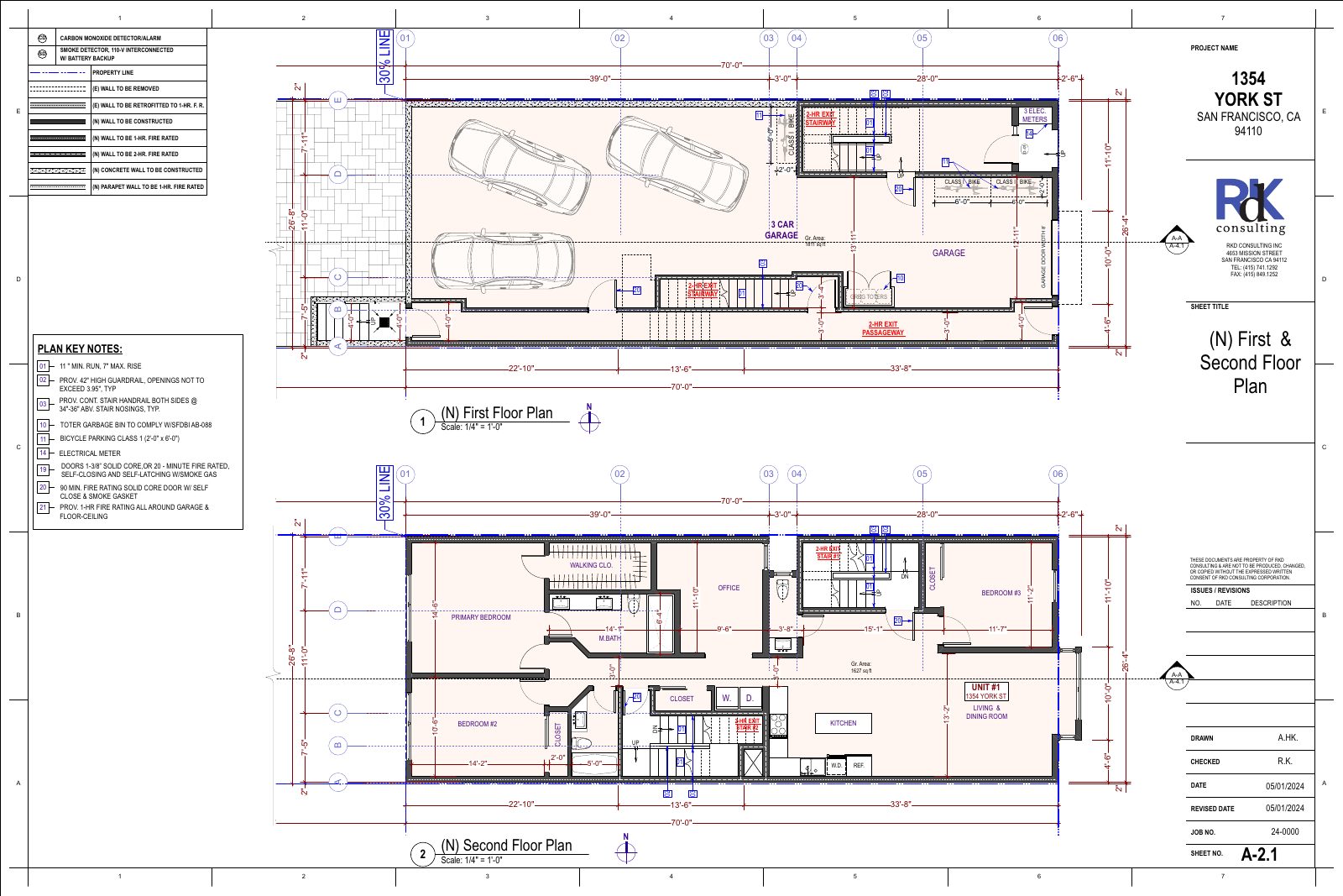 A-2.1 Floor Plan