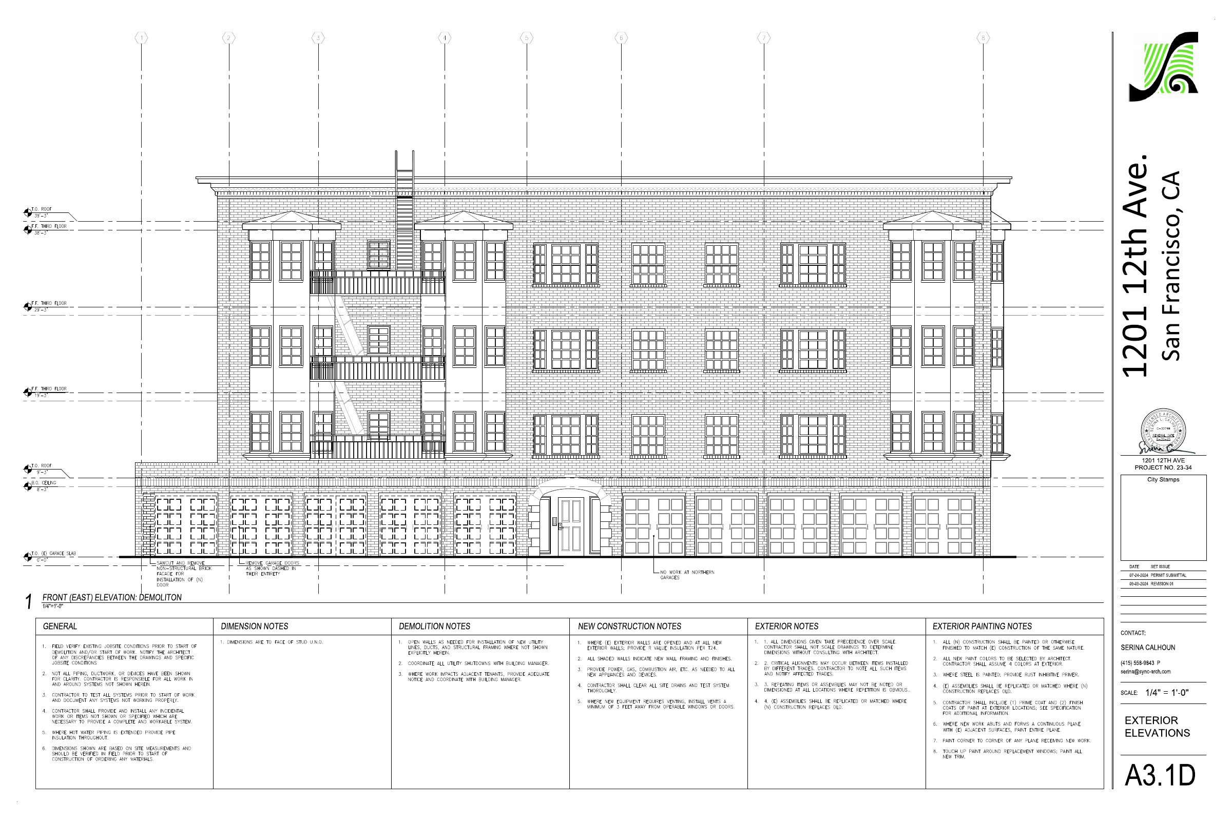 Elevation of 1201 12Th Ave