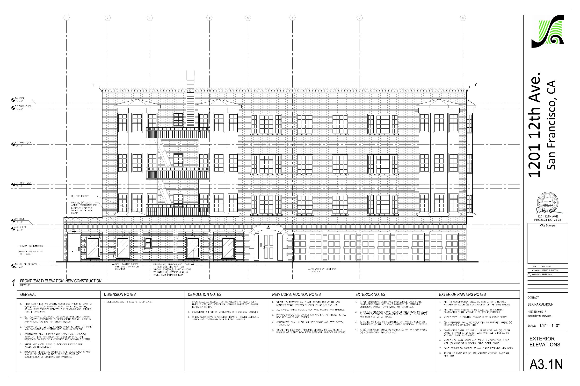 Elevation of 1201 12Th Ave