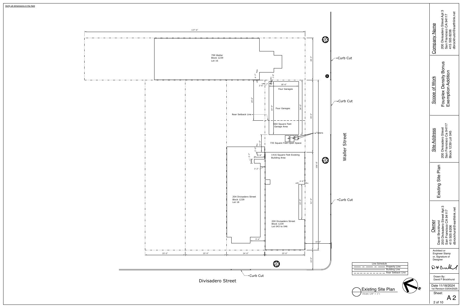 Existing Site Plan