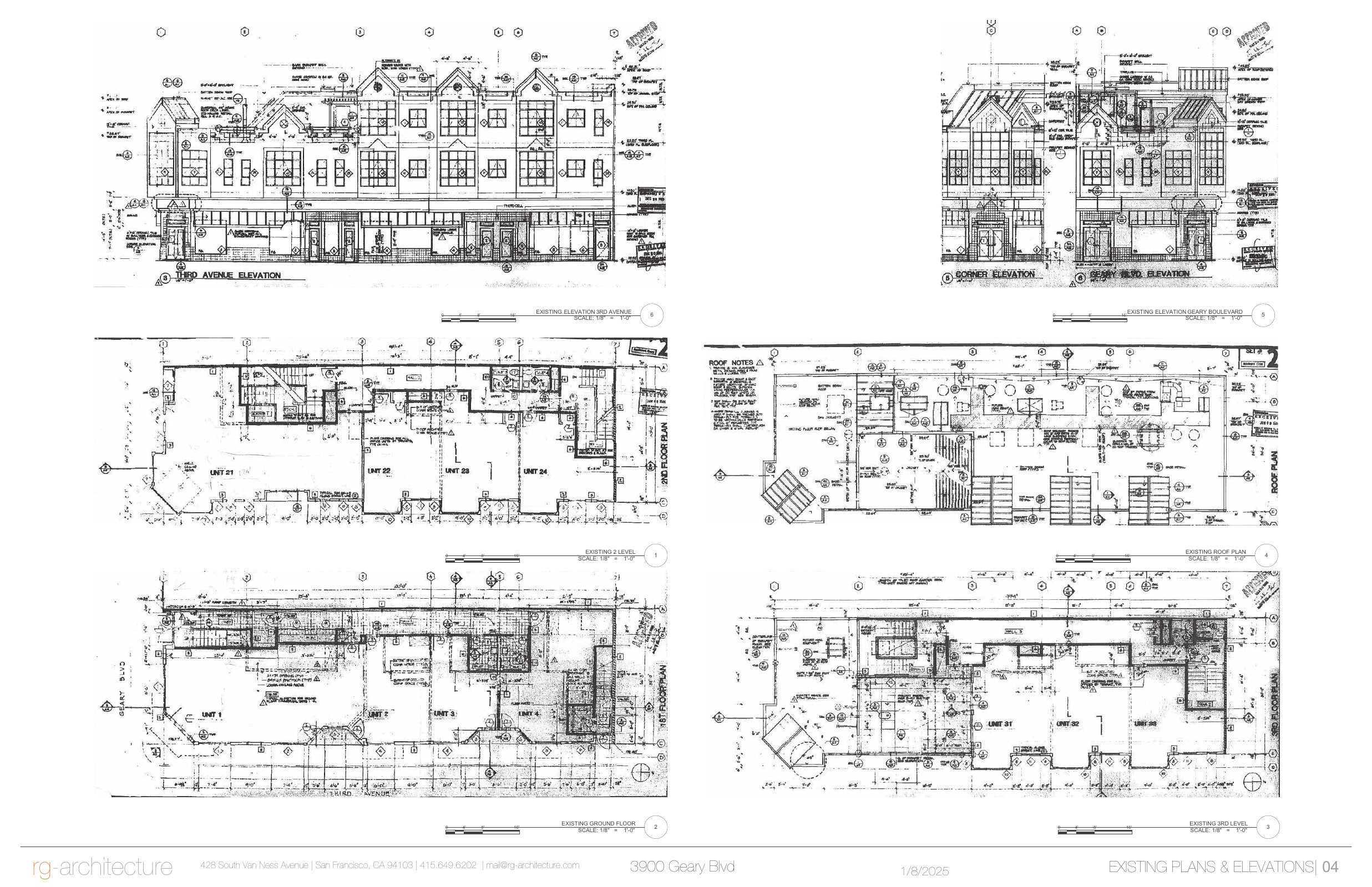 Floor Plan of 3900 Geary Blvd