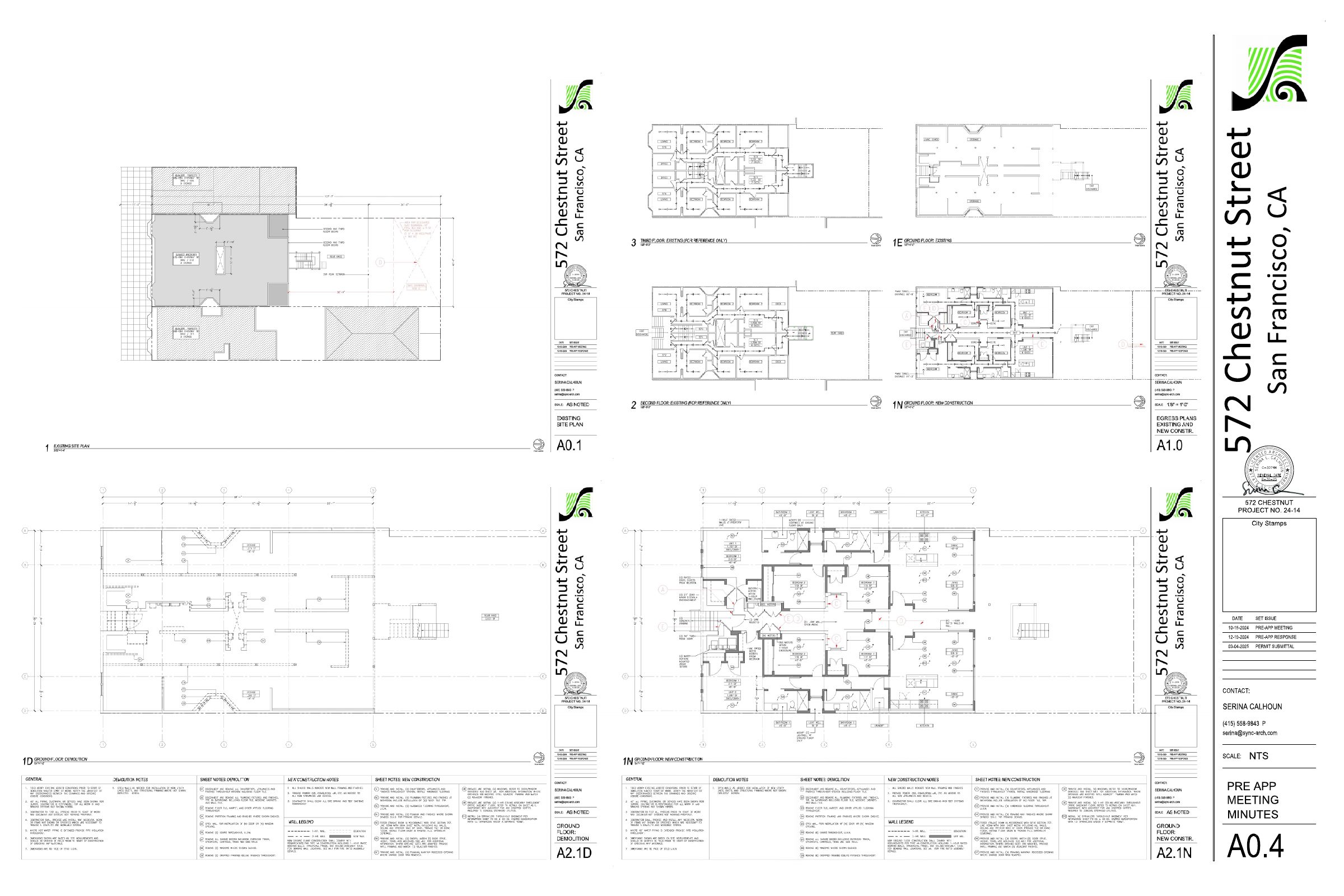 Floor Plan of 572 Chestnut St