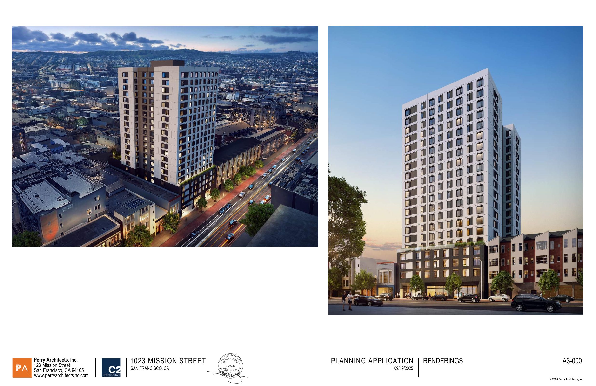 Rendering of 1023 Mission St