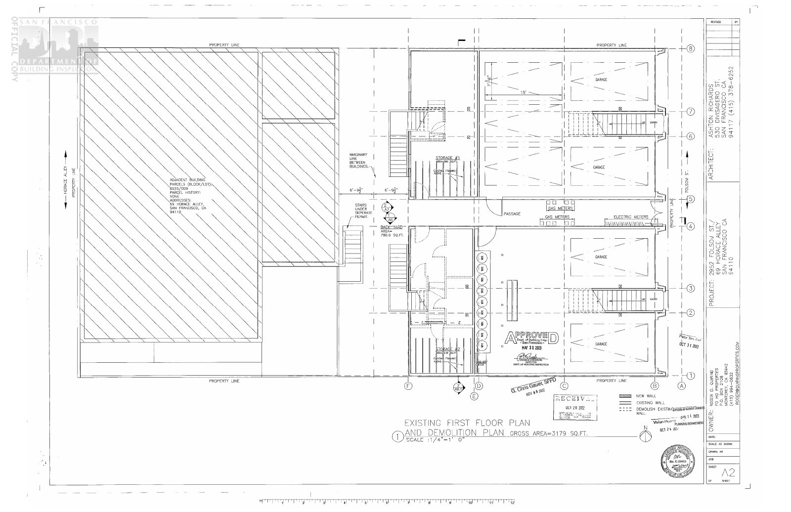 Floor Plan of 2952 Folsom St