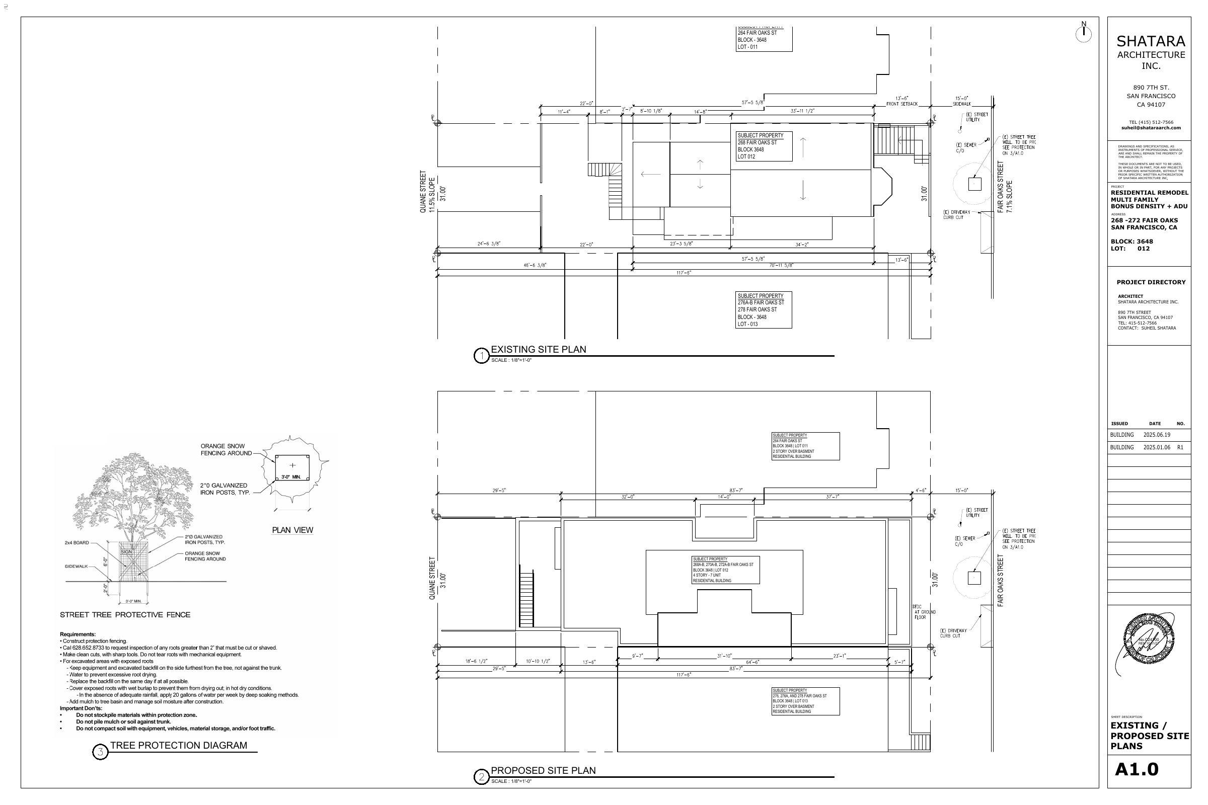 A1.0 Existing Site Plan