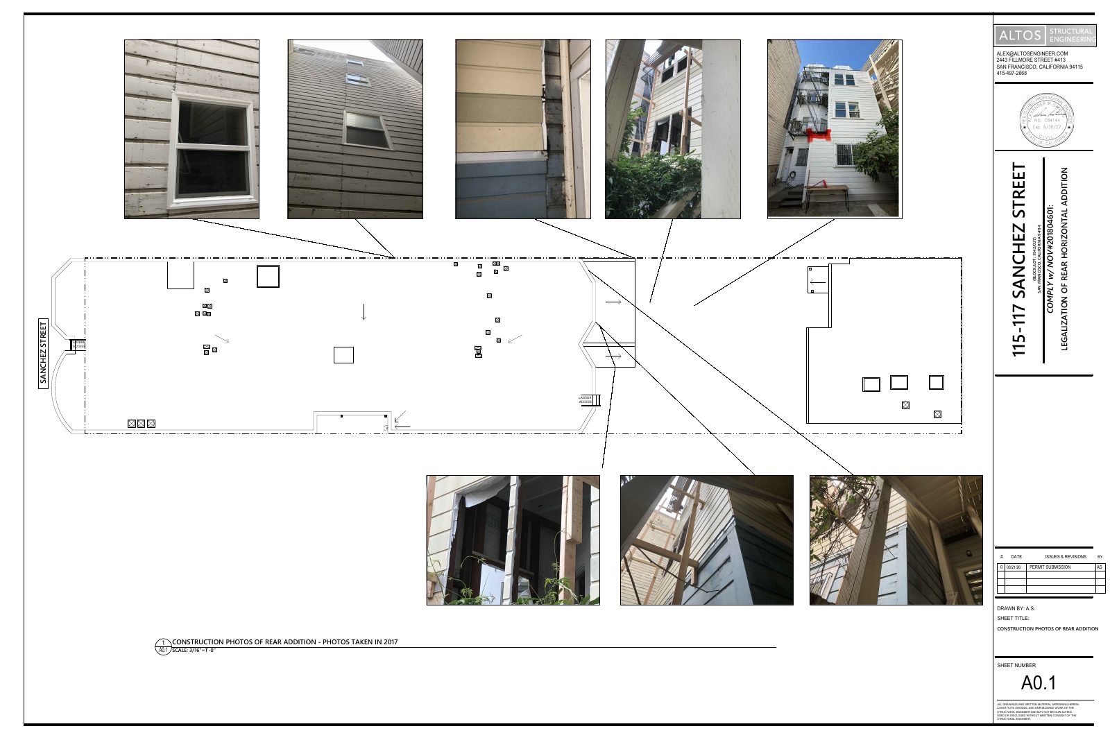 A0.1 ALL DRAWINGS AND WRITTEN MATERIAL APPEARING HEREIN