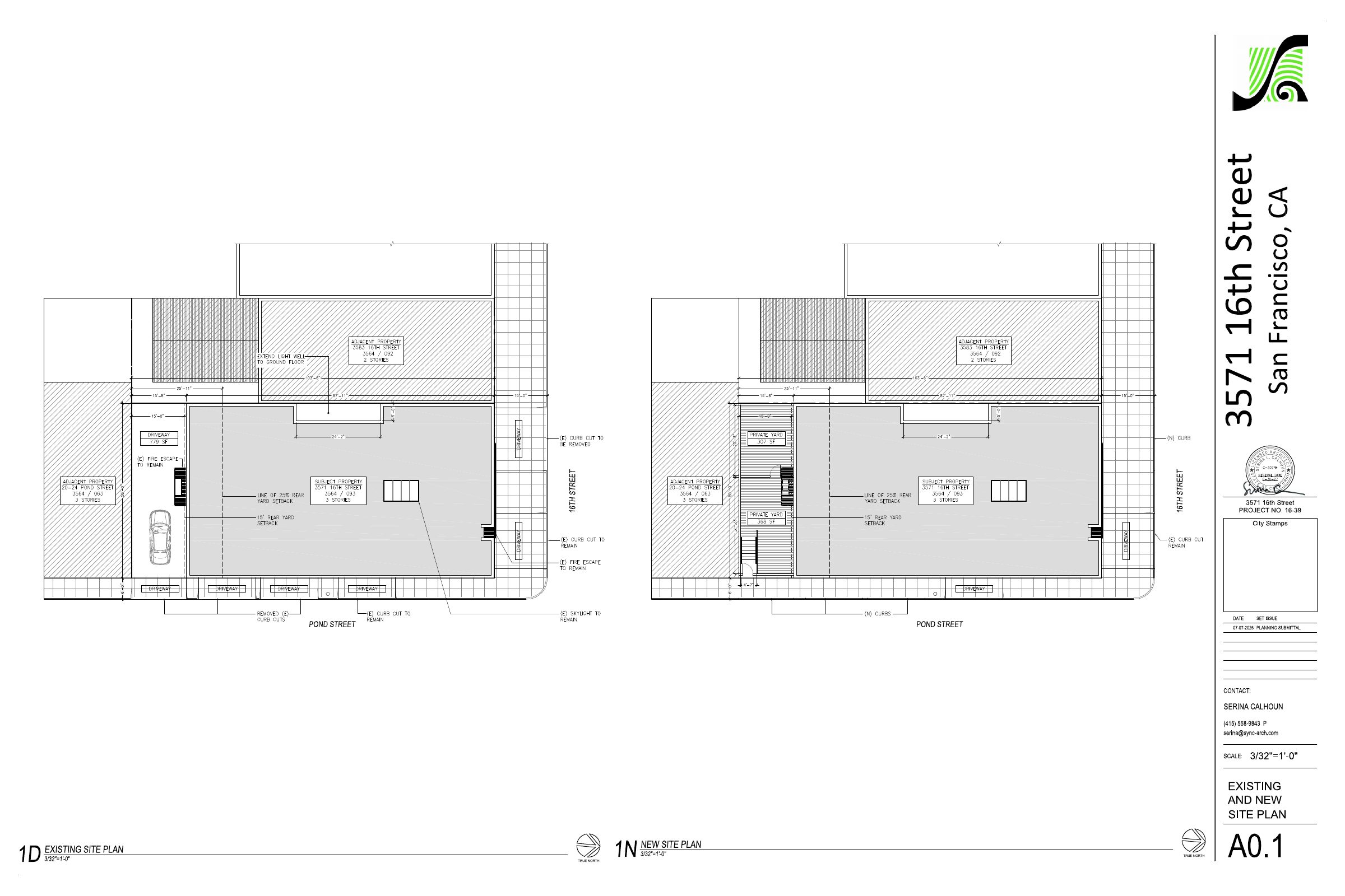 Floor Plan of 3571 16Th St